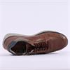 Imac Bologna Laced Shoe With Side Zip - Brown Navy